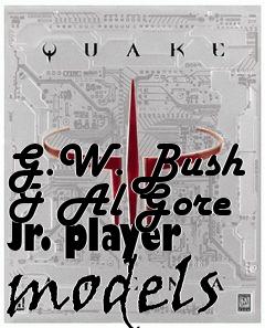 Box art for G.W. Bush & Al Gore Jr. player models