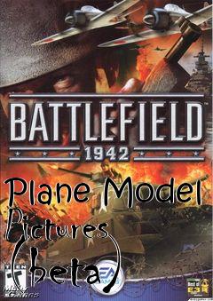 Box art for Plane Model Pictures (beta)