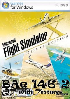 Box art for BAe 146-200 QT with Textures
