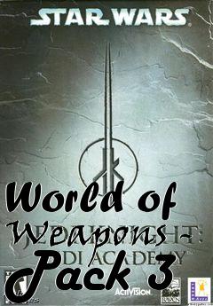 Box art for World of Weapons - Pack 3