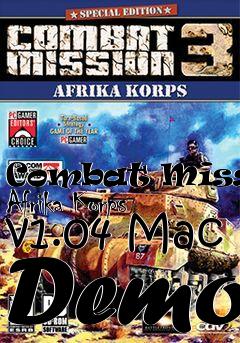 Box art for Combat Mission Afrika Korps v1.04 Mac Demo