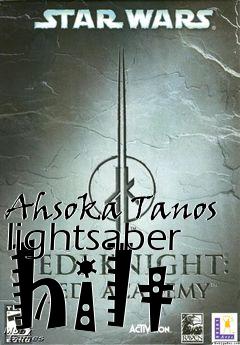 Box art for Ahsoka Tanos lightsaber hilt