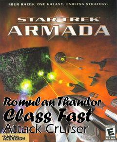 Box art for Romulan Thandor Class Fast Attack Cruiser