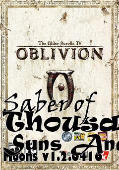 Box art for Saber of Thousand Suns And Moons v1.2.0416