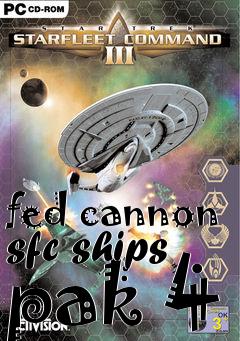 Box art for fed cannon sfc ships pak 4