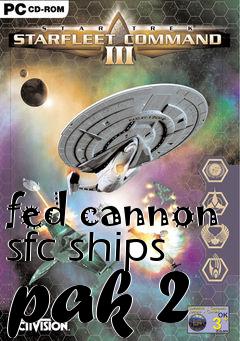 Box art for fed cannon sfc ships pak 2