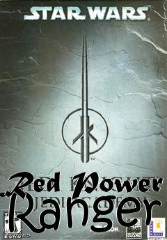 Box art for Red Power Ranger