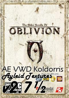Box art for AE VWD Koldorns Ayleid Textures v2.7½
