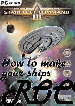 Box art for How to make your ships ROCK