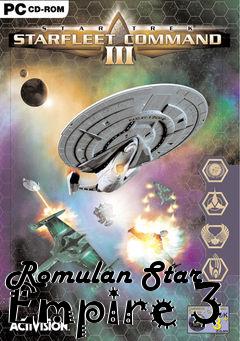 Box art for Romulan Star Empire 3