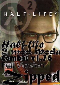 Box art for Half-Life 2 mod Modular Combat v1.76 Full Version Zipped