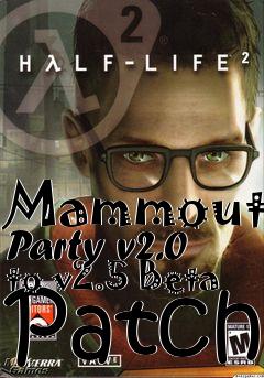 Box art for Mammouth Party v2.0 to v2.5 Beta Patch