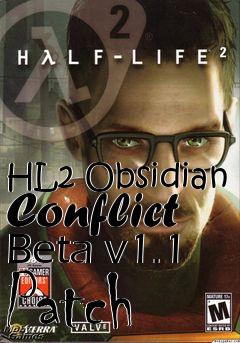 Box art for HL2 Obsidian Conflict Beta v1.1 Patch