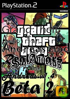 Box art for Grand Theft Auto: San Andreas mod Real Cars For GTA San Andreas v1.4 Beta 2