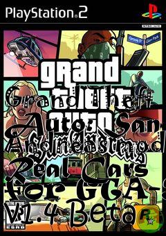 Box art for Grand Theft Auto: San Andreas mod Real Cars for GTA-SA v1.4 Beta