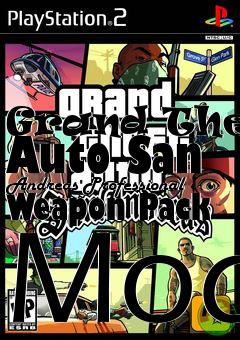 Box art for Grand Theft Auto San Andreas Professional Weapon Pack Mod