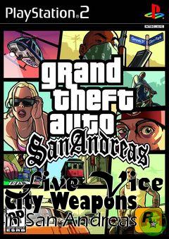 Box art for Five Vice City Weapons in San Andreas