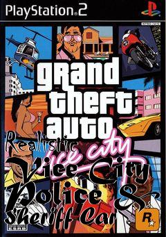 Box art for Realistic Vice City Police & Sheriff Car