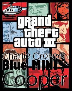 Box art for Charlie Crokers Blue MINI Cooper