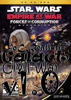 Box art for FoC Realistic Galactic Civil War v1.0