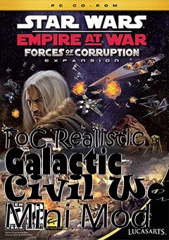 Box art for FoC Realistic Galactic Civil War Mini Mod