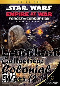 Box art for Battlestar Gallactica: Colonial Wars (2.1)