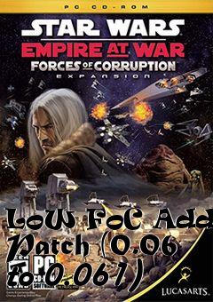 Box art for LoW FoC Addons Patch (0.06 to 0.061)