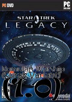 Box art for Romulan Warship (Surak Variant) (1.0)