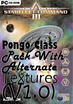 Box art for Pongo Class Pack With Alternate Textures (V1.0)