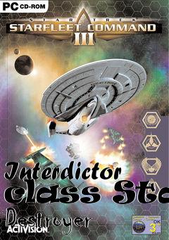 Box art for Interdictor class Star Destroyer