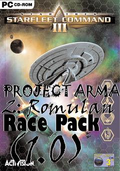 Box art for PROJECT ARMADA 2: Romulan Race Pack (1.0)