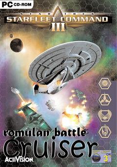 Box art for romulan battle cruiser