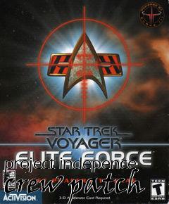 Box art for project indepence crew patch