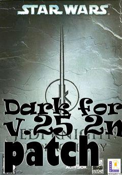 Box art for Dark force v.25 2nd patch