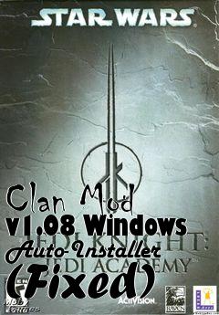 Box art for Clan Mod v1.08 Windows Auto-Installer (Fixed)