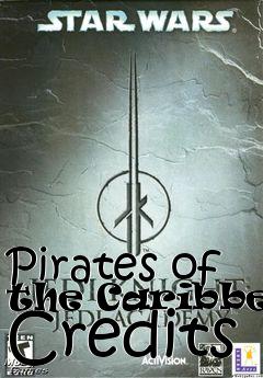 Box art for Pirates of the Caribbean Credits