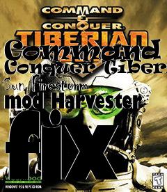 Box art for Command and Conquer Tiberian Sun Firestorm mod Harvester fix