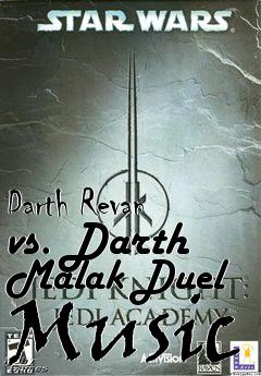 Box art for Darth Revan vs. Darth Malak Duel Music