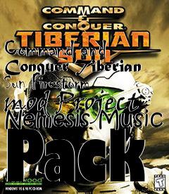 Box art for Command and Conquer Tiberian Sun Firestorm mod Project Nemesis Music Pack