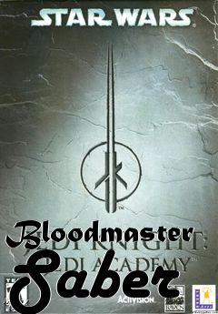 Box art for Bloodmaster Saber