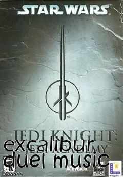 Box art for excalibur duel music
