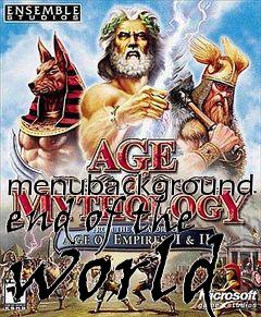 Box art for menubackground end of the world