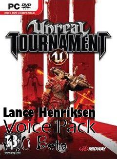 Box art for Lance Henriksen Voice Pack v1.0 Beta