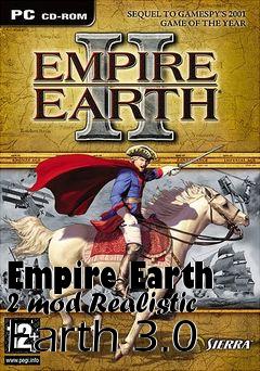 Box art for Empire Earth 2 mod Realistic Earth 3.0