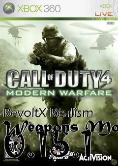 Box art for RevoltX Realism Weapons Mod 0.15.1