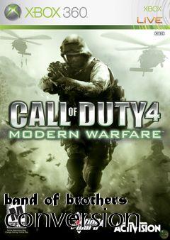 Box art for band of brothers conversion