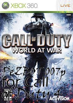Box art for PeZBOT 007p for Call of Duty 4