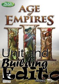 Box art for Unit and Building Editor