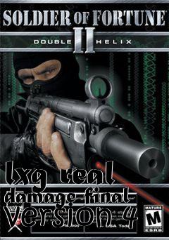 Box art for lxg real damage final version 4