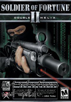 Box art for m4 solutions mod update